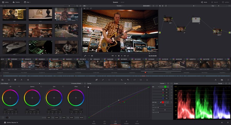 DaVinci Resolve 14 Color